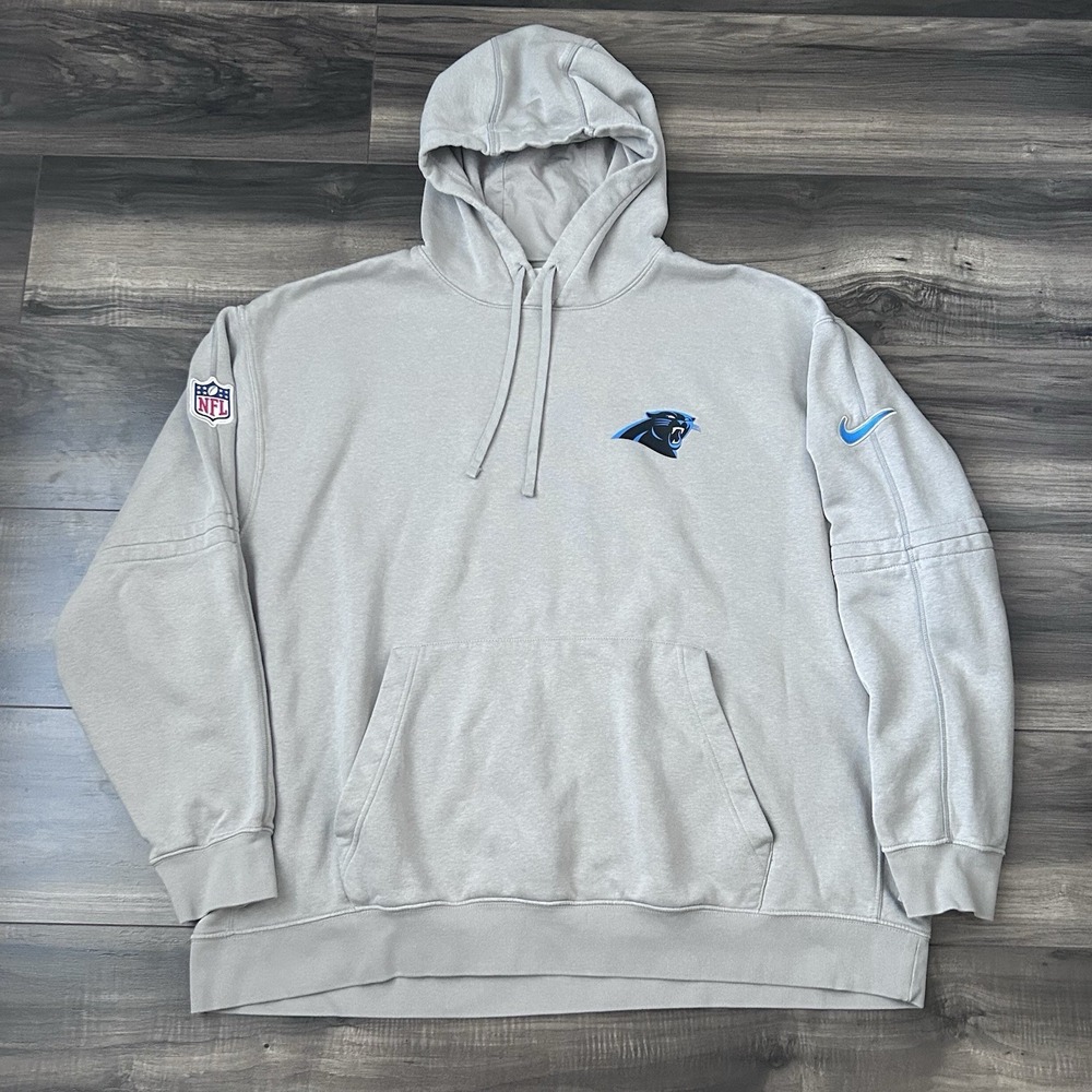 Nike Carolina Panthers On Field Dri-Fit Hoodie Men's 3XL Player Issued #63 NFL